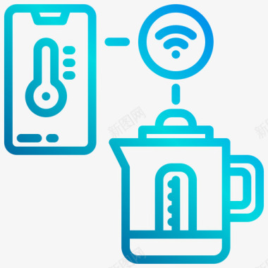 Kettle物联网154线性梯度图标
