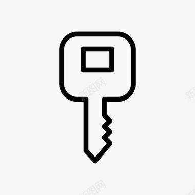 钥匙锁钥匙万能钥匙图标