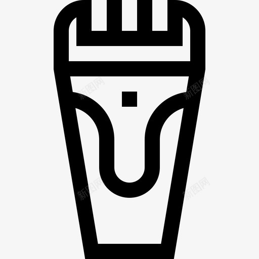 电动剃须刀卫生消毒线性svg_新图网 https://ixintu.com 电动剃须刀 卫生 消毒 线性