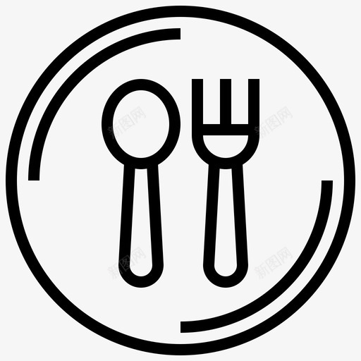 社区午餐餐具食物svg_新图网 https://ixintu.com 社区 午餐 餐具 食物 叉子 餐厅 勺子 共同 工作 空间 概述