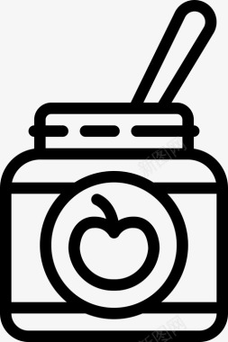 婴儿食品婴儿2直系图标