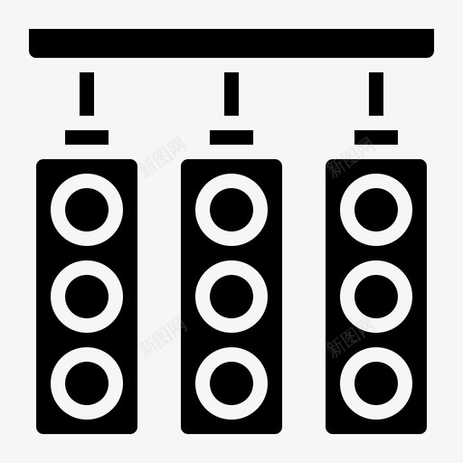 红绿灯赛车2实心svg_新图网 https://ixintu.com 红绿灯 赛车 实心