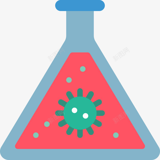 病毒病毒爆发1平坦svg_新图网 https://ixintu.com 病毒 爆发 平坦