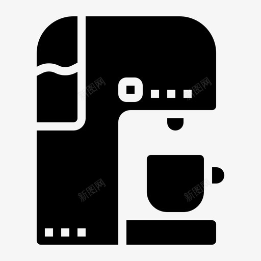 浓缩咖啡机商务咖啡svg_新图网 https://ixintu.com 浓缩 咖啡机 酒店 商务 咖啡 实心 图标