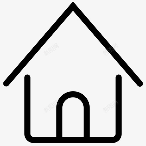 家庭地址联系人svg_新图网 https://ixintu.com 家庭 地址 联系人 房子 邮政 基本 图标
