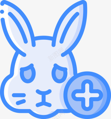 兔子兽医7蓝色图标
