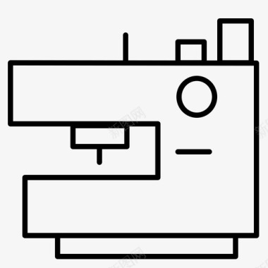 缝纫机裁剪裁剪细线组239图标