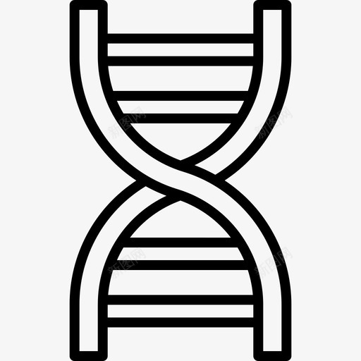 Dna结构癌症意识10线性svg_新图网 https://ixintu.com Dna 结构 癌症 意识 线性