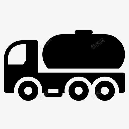 燃料车重型机械svg_新图网 https://ixintu.com 燃料 料车 重型 机械 运输 车辆 固体