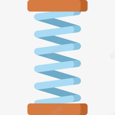 弹簧物理39扁平图标