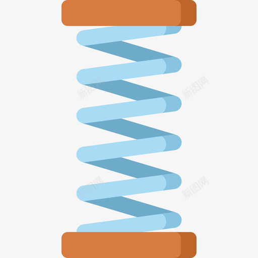弹簧物理39扁平svg_新图网 https://ixintu.com 弹簧 物理 扁平