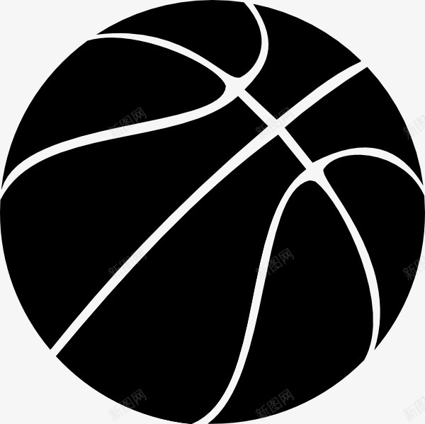 黑色篮球球图像png免抠素材_新图网 https://ixintu.com 黑色 篮球 图像