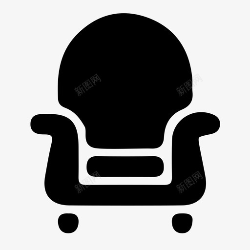 座位扶手椅沙发svg_新图网 https://ixintu.com 座位 扶手 沙发 地方 门票 体育场馆 活动