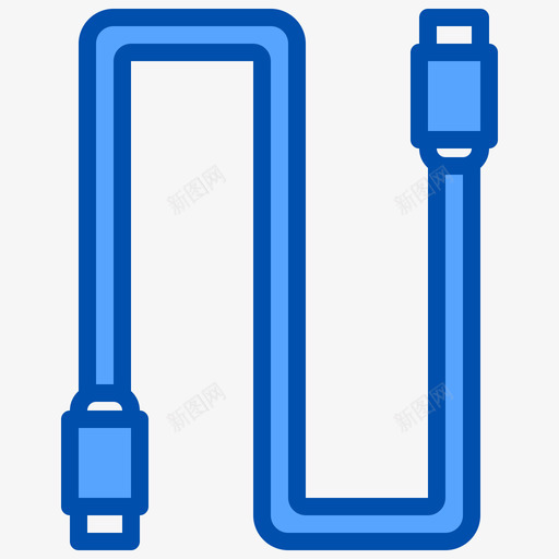 Usb电缆设计工具34蓝色svg_新图网 https://ixintu.com Usb 电缆 设计 设计工 工具 蓝色