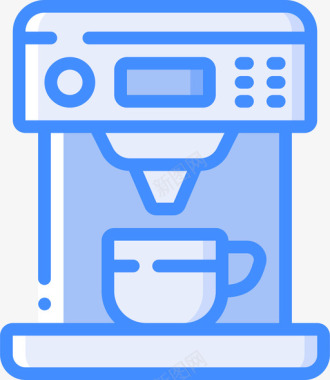 机器咖啡师3蓝色图标