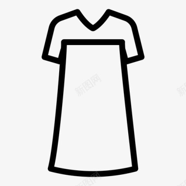 孕妇装服装时装图标