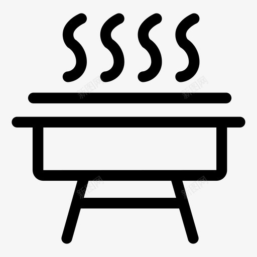 烧烤牛肉烹饪svg_新图网 https://ixintu.com 烤牛肉串 烧烤 烹饪 牛肉 食物
