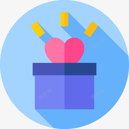 开箱善良6号扁平svg_新图网 https://ixintu.com 开箱 善良 6号 扁平