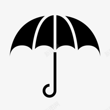伞保险安全图标