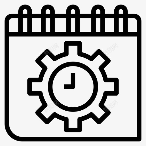 时间框架约会人员svg_新图网 https://ixintu.com 时间 框架 约会 人员 日程安排 业务 目标