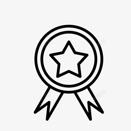 奖项成就声誉svg_新图网 https://ixintu.com 奖项 成就 声誉 线性 图标