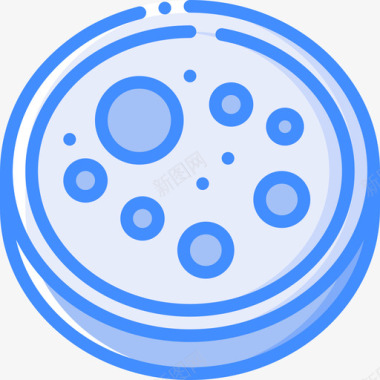 培养皿病毒爆发3蓝色图标