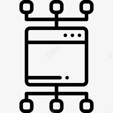 网站页面浏览器登陆页面图标