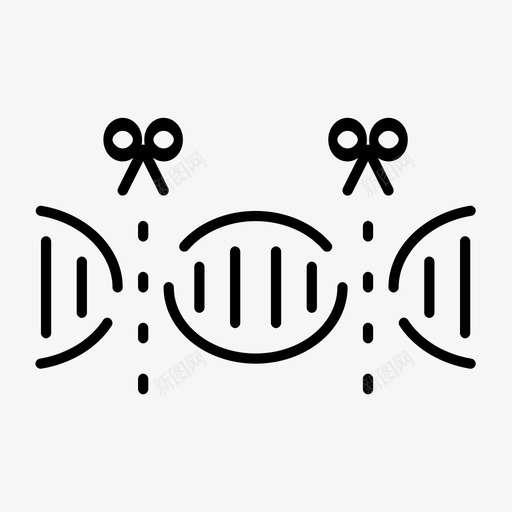 基因编辑crisprdnasvg_新图网 https://ixintu.com 基因 编辑 crispr dna 随机 精简
