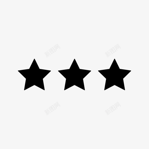 评级三星级反馈svg_新图网 https://ixintu.com 评级 三星级 反馈 质量 费率 用户 体验