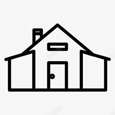 房屋建筑物租金图标