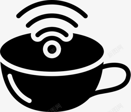 Wifi咖啡师1填充图标