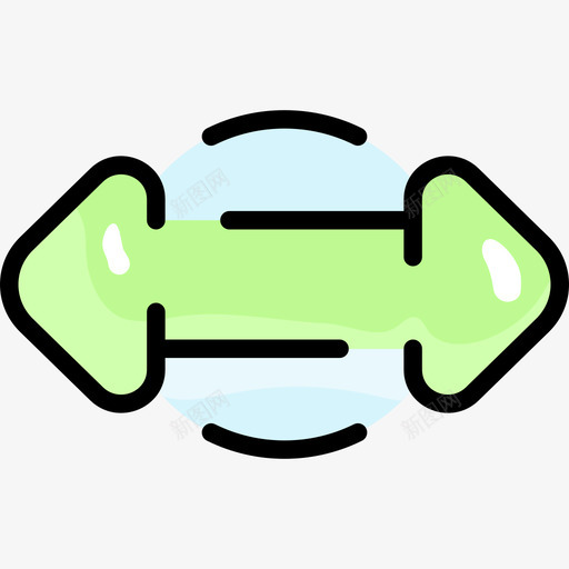 双箭头箭头101线颜色svg_新图网 https://ixintu.com 箭头 颜色