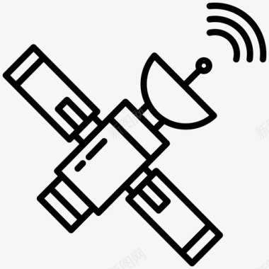 卫星空间228轮廓图标