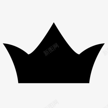 皇冠徽章皇室图标