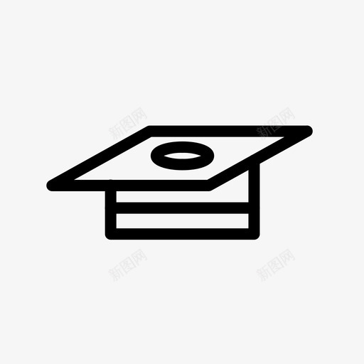 毕业生学位教育程度svg_新图网 https://ixintu.com 教育 毕业生 学位 程度 毕业 mortarboard 学校 64像素