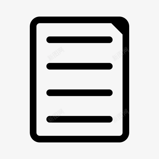 文件列表注册svg_新图网 https://ixintu.com 文件 列表 注册 花名册 时间表 表格 学校 粗体 图标