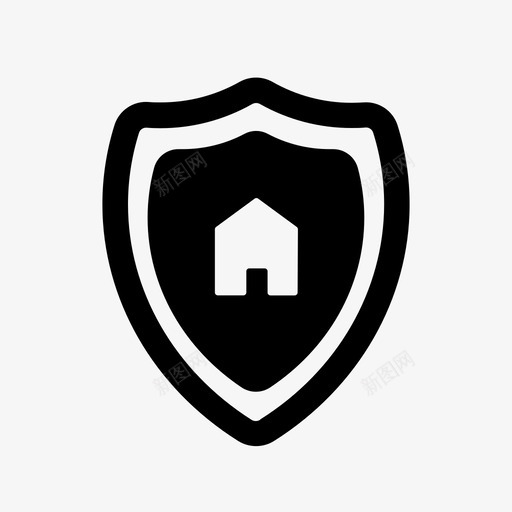 盾牌之家保护安全svg_新图网 https://ixintu.com 盾牌 之家 保护 安全 保安