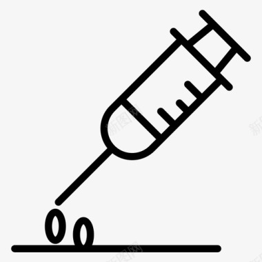 注射滴注医疗图标