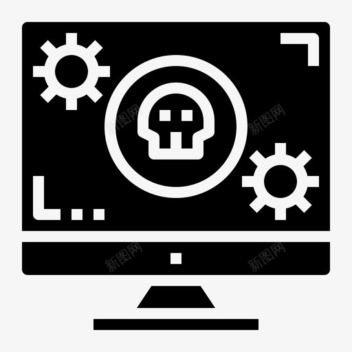 僵尸网络犯罪黑客svg_新图网 https://ixintu.com 网络 僵尸 犯罪 黑客 恶意 软件 稳定