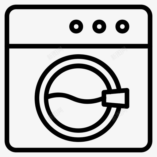 洗衣机装饰烘干机svg_新图网 https://ixintu.com 洗衣机 装饰 烘干机 家具