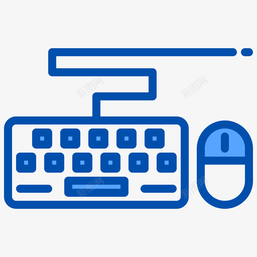 键盘设计工具34蓝色svg_新图网 https://ixintu.com 键盘 设计 设计工 工具 蓝色