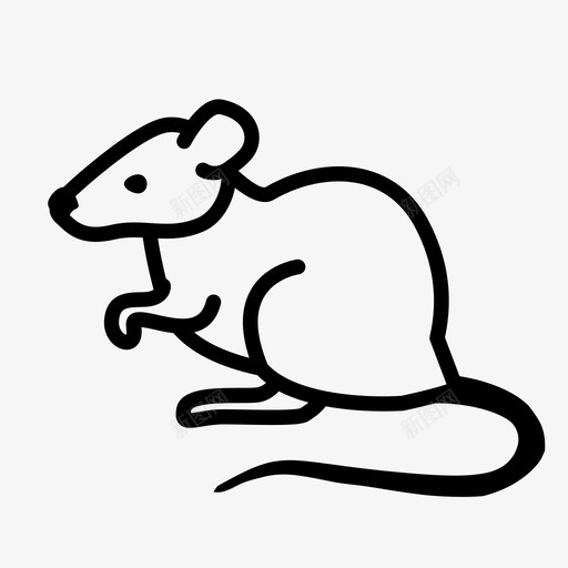 老鼠害虫啮齿动物svg_新图网 https://ixintu.com 老鼠 害虫 啮齿 动物