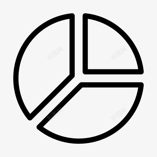 饼图图财务svg_新图网 https://ixintu.com 饼图 财务 统计 金融投资 字形