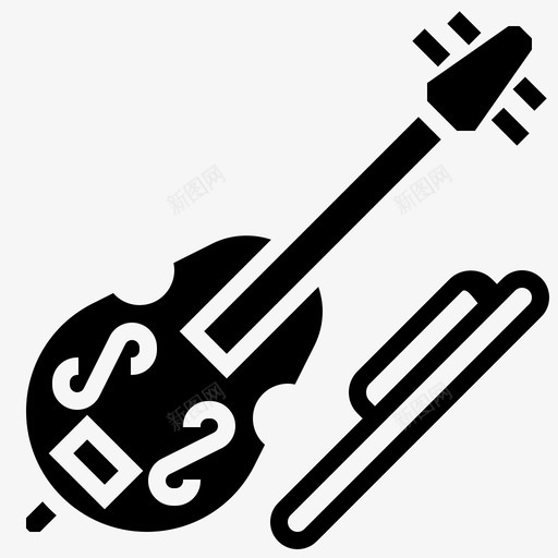 低音中低音管弦乐队svg_新图网 https://ixintu.com 低音 中低 管弦乐队 交响乐 音乐 乐器 字形
