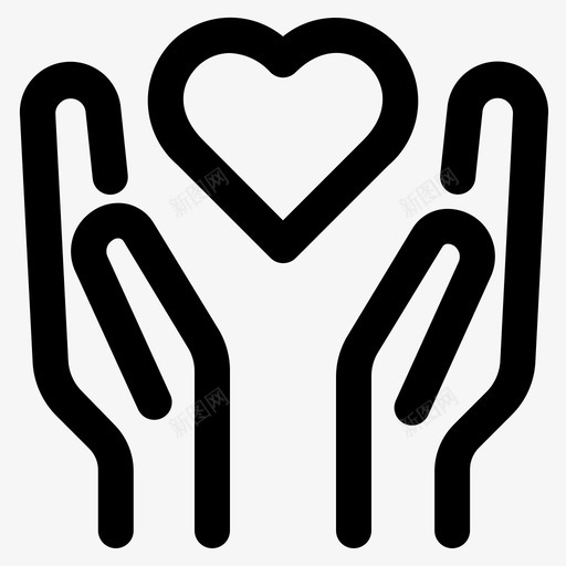 健康保险心脏护理心在手svg_新图网 https://ixintu.com 健康保险 心脏 护理 在手 安全 健康