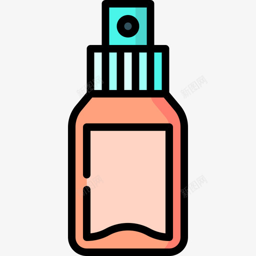 喷雾药物2线性颜色svg_新图网 https://ixintu.com 喷雾 药物 线性 颜色