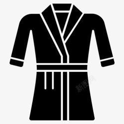 时尚家居服浴袍外套睡衣高清图片