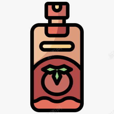 番茄汁101超市原色图标