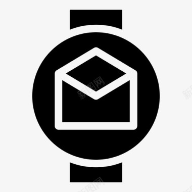 智能手表邮件开放式图标