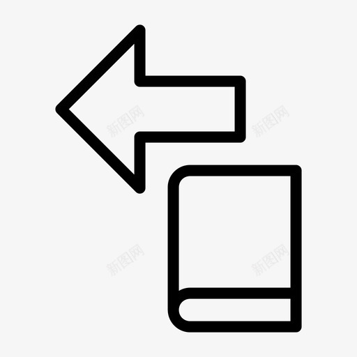 上一本书左手册svg_新图网 https://ixintu.com 上一 本书 手册 文本